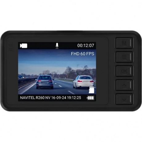 Видеорегистратор Navitel R260NV черный 1080x1920 1080i 140гр. CV1811H - фото 4