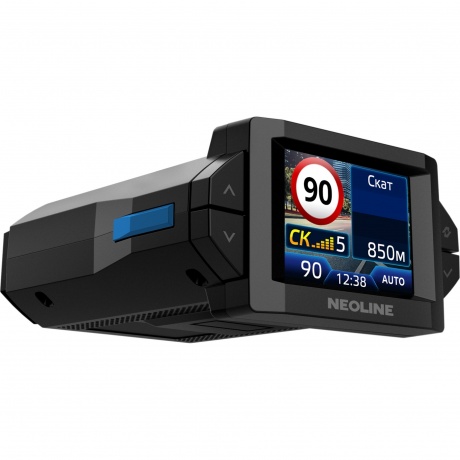 Видеорегистратор с радар-детектором Neoline X-Cop citysmart GPS ГЛОНАСС черный - фото 3