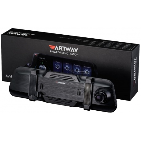 Видеорегистратор зеркало Artway AV-605 - фото 7