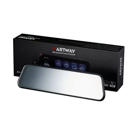 Видеорегистратор зеркало Artway AV-607 - фото 12