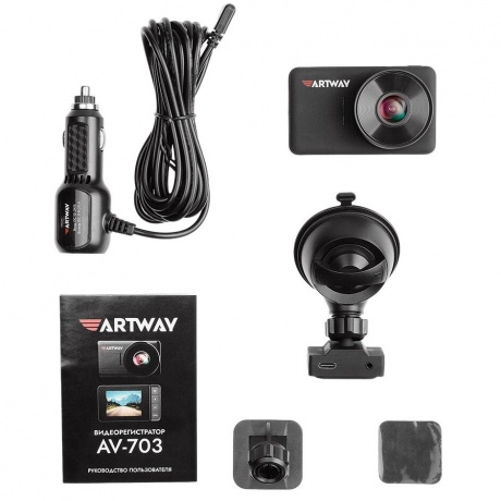 Видеорегистратор зеркало Artway AV-703 - фото 17