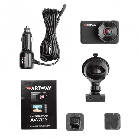 Видеорегистратор зеркало Artway AV-703 - фото 9