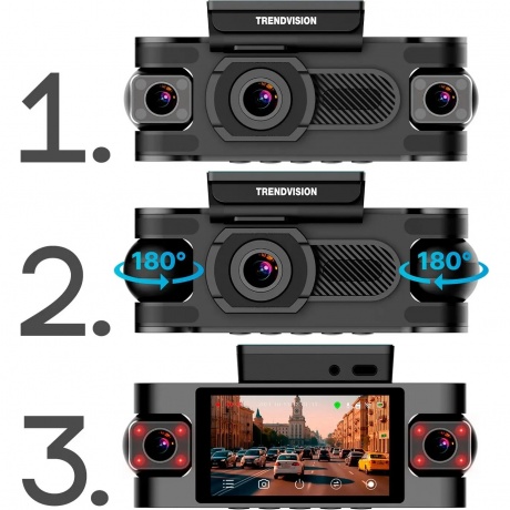 Видеорегистратор TrendVision Proof 360 GPS - фото 3