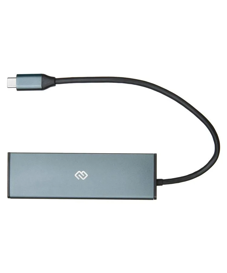 Стыковочная станция Digma HUB-2U3.0СCR-UC-G - фото 3