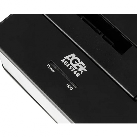 Док-станция для HDD AgeStar 3UBT7 (SILVER) 2,5" 3,5" SATAIII серебристый - фото 5