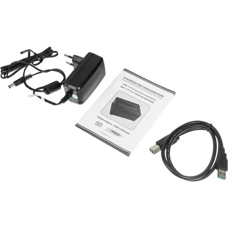 Док-станция для HDD AgeStar 3UBT7 (SILVER) 2,5" 3,5" SATAIII серебристый - фото 7