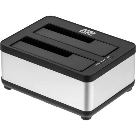 

Док-станция для HDD 2.5"-3.5"AgeStar 3UBT8 (SILVER) серебристый