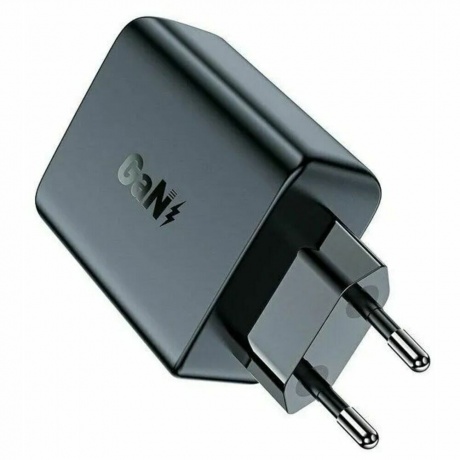 Зарядное устройство ACEFAST A29 PD50W GaN USB-C+USB-C dual port charger (EU). Цвет: черный - фото 2