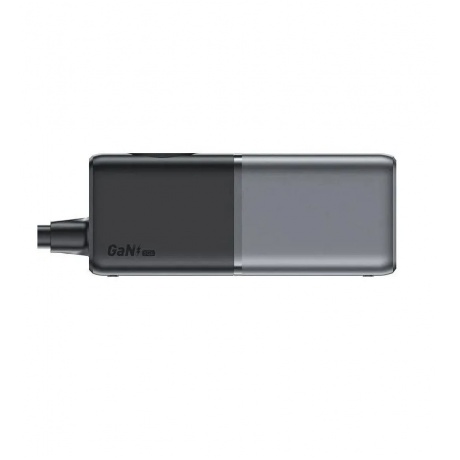 Зарядное устройство ACEFAST Z2 PD75W GaN (3*USB-C+2*USB-A) desktop charging adapter (EU). Цвет: черно-серый - фото 4