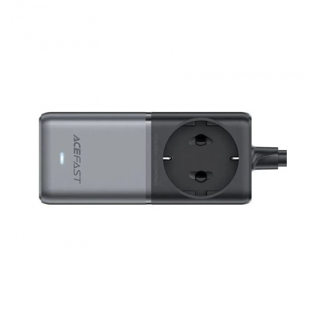 Зарядное устройство ACEFAST Z2 PD75W GaN (3*USB-C+2*USB-A) desktop charging adapter (EU). Цвет: черно-серый - фото 5