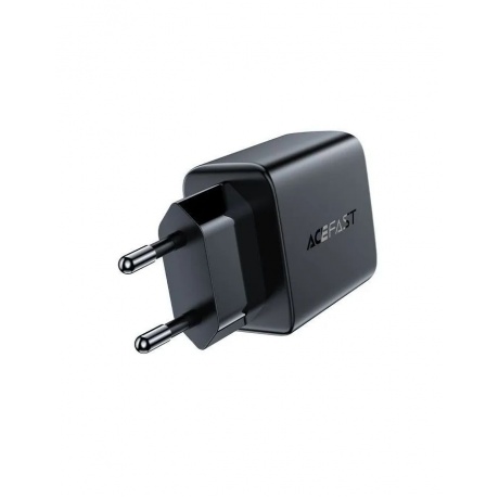 Зарядное устройство двухпортовое ACEFAST A33 QC18W USB-A+USB-A dual port charger (EU). Цвет: черный - фото 3