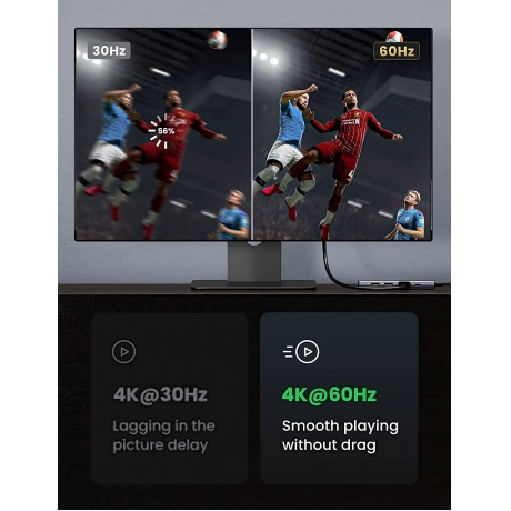 Док-станция Ugreen CM511 Space Gray (45521) - фото 8