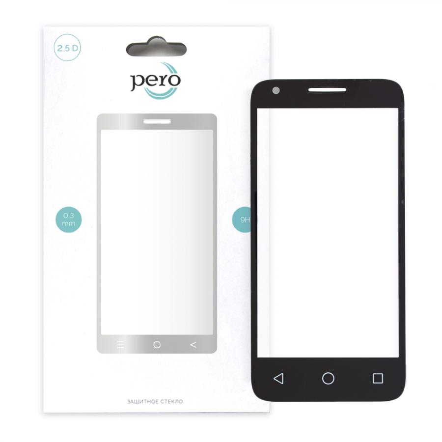 Защитное стекло PERO 2.5D для iPhone X, черное от Kotofoto