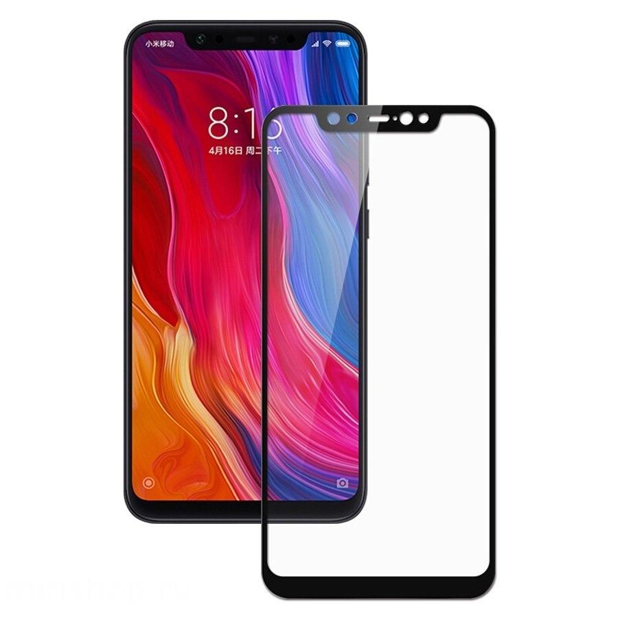 

Закаленное защитное стекло MyScreen DIAMOND GLASS edge для Xiaomi Mi 8 / Mi 8 Explorer 2,5D, черное