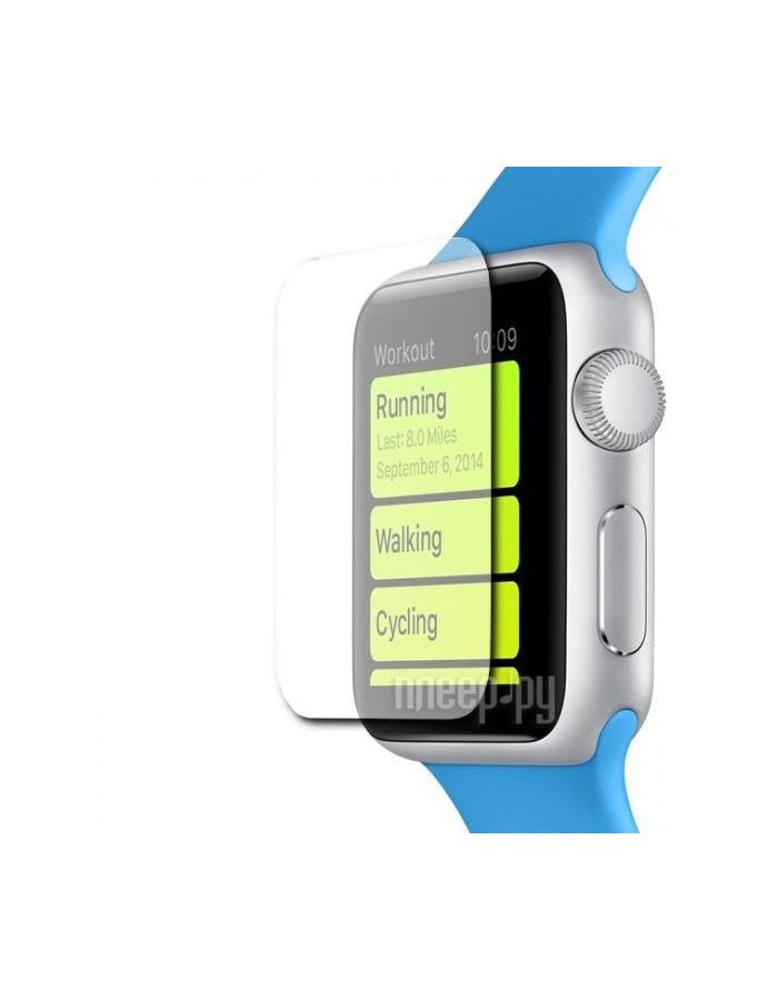 Защитная пленка MOCOLL прозрачная для Apple Watch 42mm 3D пленка защитная redline apple watch s3 38 мм прозрачная