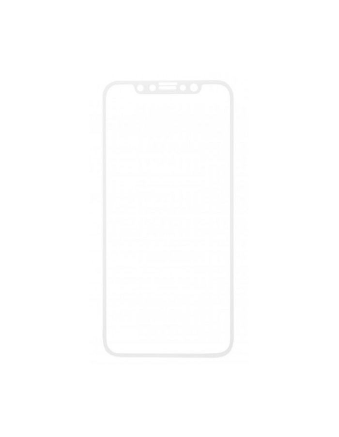 Защитное стекло для экрана Redline Full Screen белый для Apple iPhone X/XS 1шт. (УТ000012294)