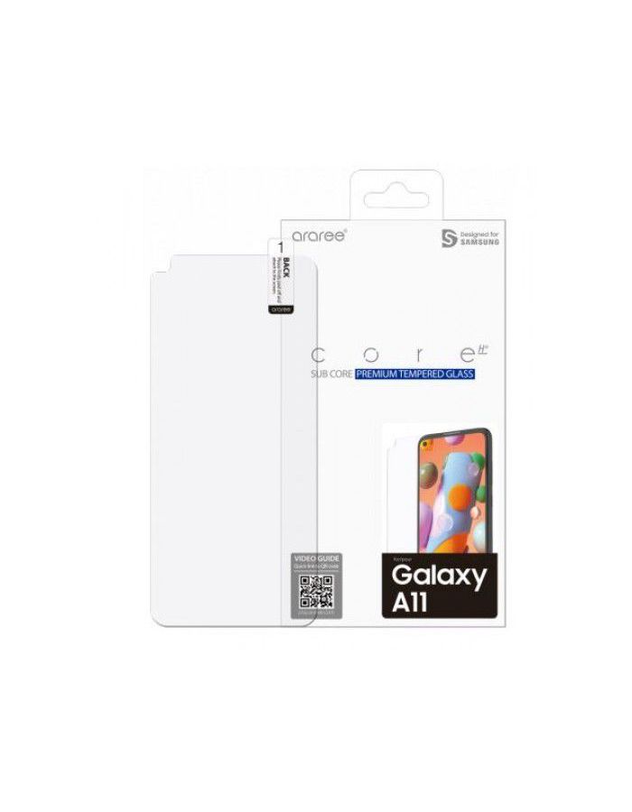 Защитное стекло Araree для Samsung Galaxy A11 GP-TTA115KDATR защитное стекло 9d huawei view 20 с черной рамкой полный клей полный экран