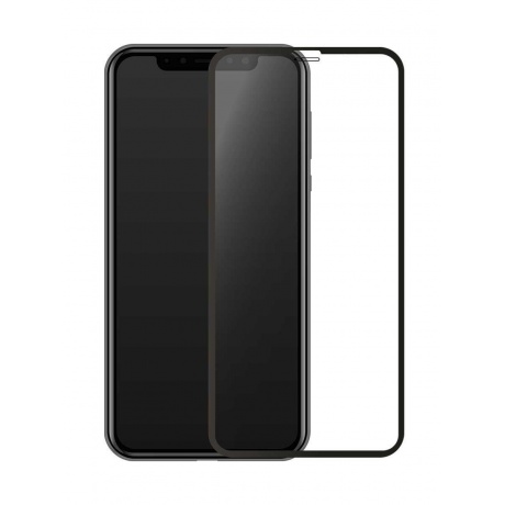 Защитное стекло PERO Full Glue для iPhone 12 Pro Max черное - фото 3