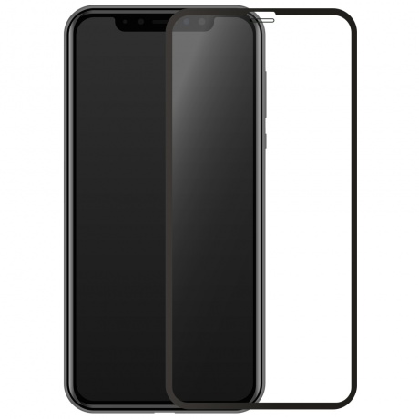 Защитное стекло PERO Full Glue для iPhone 12 mini черное - фото 4