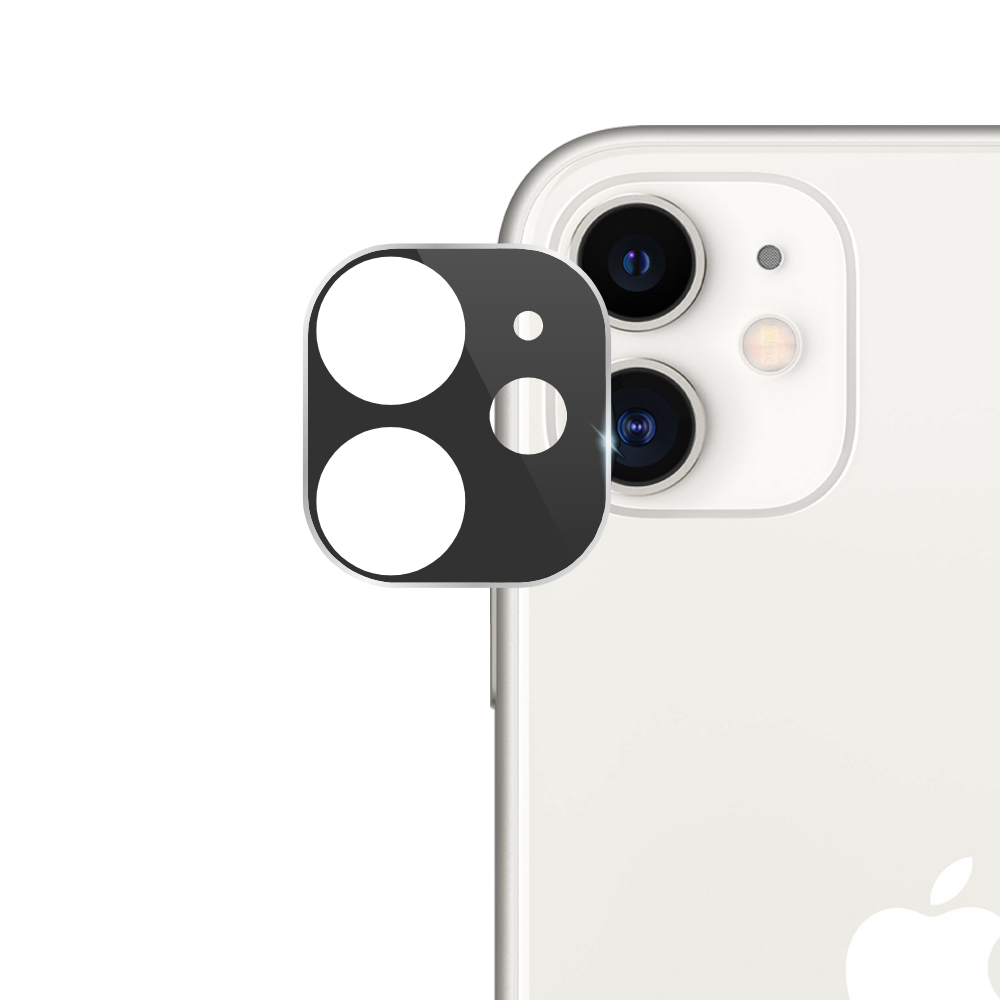 Защитное стекло Deppa Camera Glass для камеры Apple iPhone 11 сереброpa