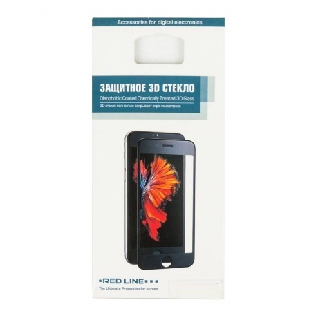

Защитный экран Red Line для Samsung Galaxy S10 Full Screen 3D Tempered Glass Black