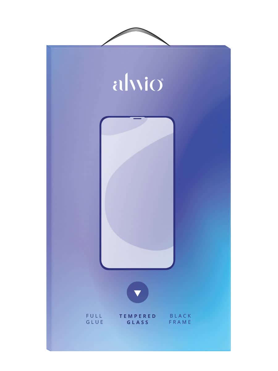 Защитное стекло Alwio Full Glue Premium для Apple iPhone 12 Pro Max (6.7) защитное стекло gold full glue для apple iphone 12 pro max 6 7 цвет черный