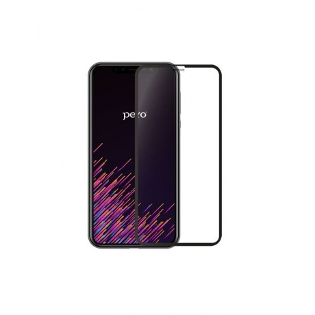 Защитное стекло PERO Full Glue для Samsung A72, черное - фото 2