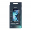 Защитное стекло BoraSCO Full Glue для Tecno Spark 7 черная рамка