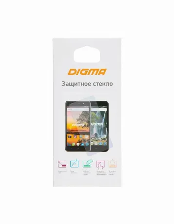 Стекло защитное Digma для Apple iPhone 12/12 Pro прозрачная 1шт....