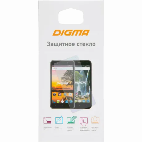 Стекло защитное Digma для Xiaomi Redmi 9A/9C прозрачная 1шт. (DG...