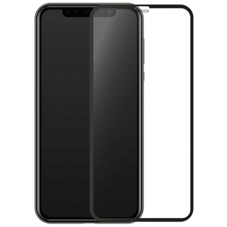 Защитное стекло PERO Full Glue для iPhone 13 mini, черное - фото 4