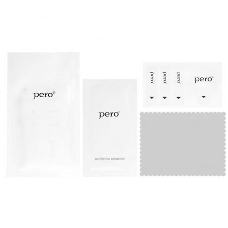Защитное стекло PERO Full Glue для iPhone 13 Pro, черное - фото 6