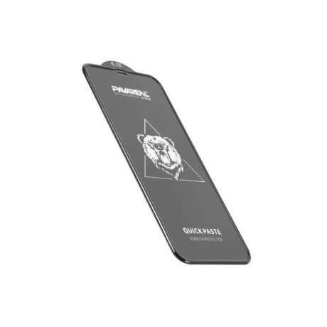 Защитное стекло PAVAREAL PA-PG09 для iPhone 12 Pro, Edge Upgrade, черное - фото 2