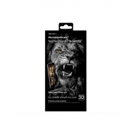 

Стекло защитное Corning iPhone 11 Pro Max (6.5") Full Screen (3D) tempered glass черный