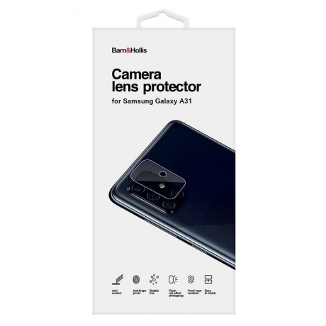 Стекло защитное на камеру Barn&amp;Hollis для Samsung Galaxy A31 - фото 1