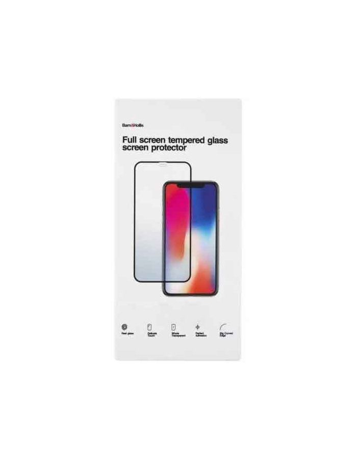 цена Защитное стекло Barn&Hollis iPhone 12 mini (5.4) Full Screen FULL GLUE черное