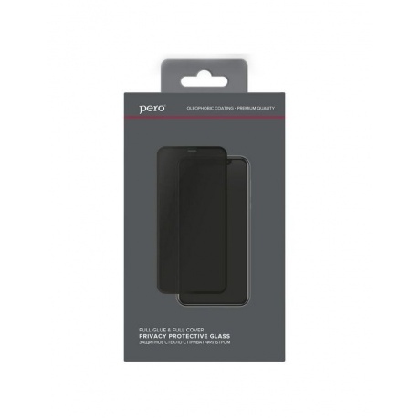 Стекло защитное PERO Full Glue для Samsung M23, черное - фото 1