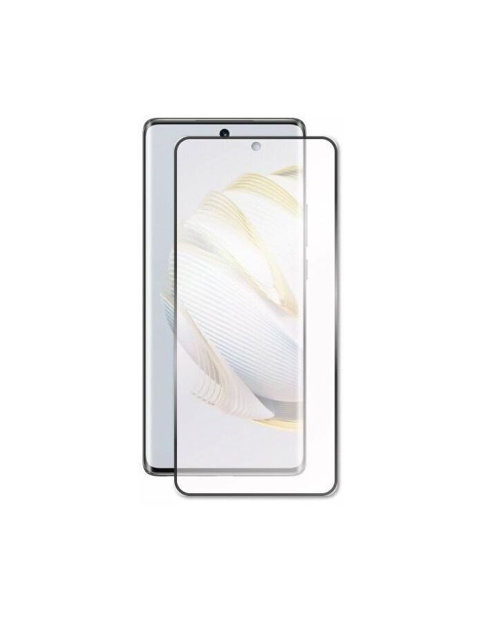 Стекло защитное Redline Huawei Nova 10 Full Screen (3D) tempered glass FULL GLUE черный
