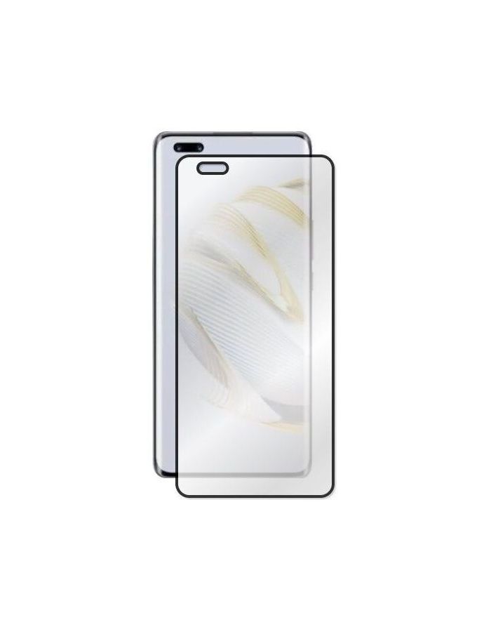 Стекло защитное Redline Huawei Nova 10 Pro Full Screen (3D) Full screen tempered glass FULL GLUE черный защитное стекло для huawei p smart 20 комплект 3 шт 9d на весь экран