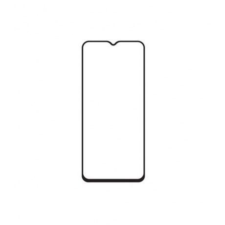 Стекло защитное Xiaomi Redmi A2+ Full Screen tempered glass FULL GLUE черный - фото 4