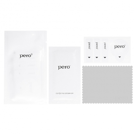 Стекло защитное PERO Full Glue для iPhone 15 Plus, черное - фото 4