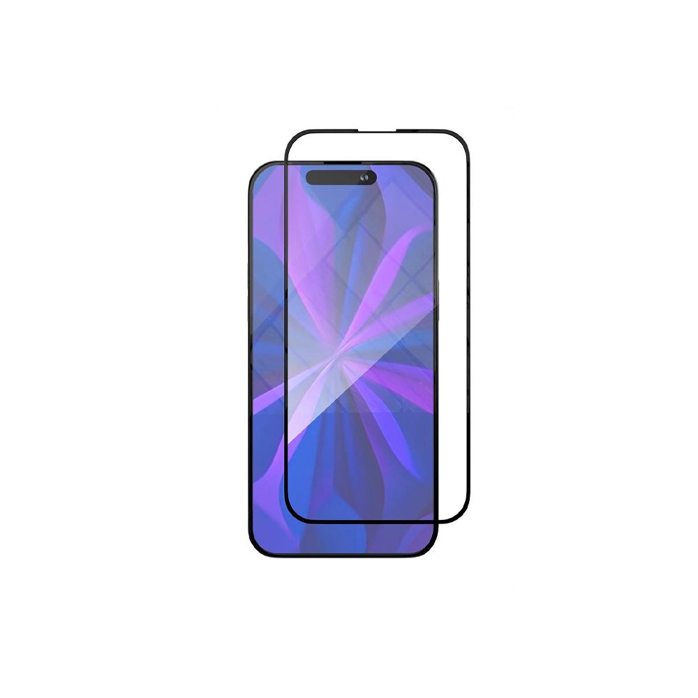 Стекло защитное 2.5D VLP A-Glass для iPhone 14Pro/15 с черной рамкой защитное стекло vlp стекло защитное vlp для ipad pro 10 2 олеофобное рамка черная