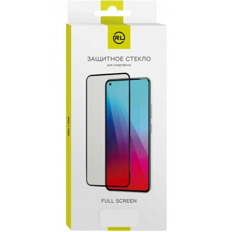 Стекло защитное Red Line для Samsung Galaxy A32 5G Full Screen tempered glass FULL GLUE черный (на подложке) - фото 1