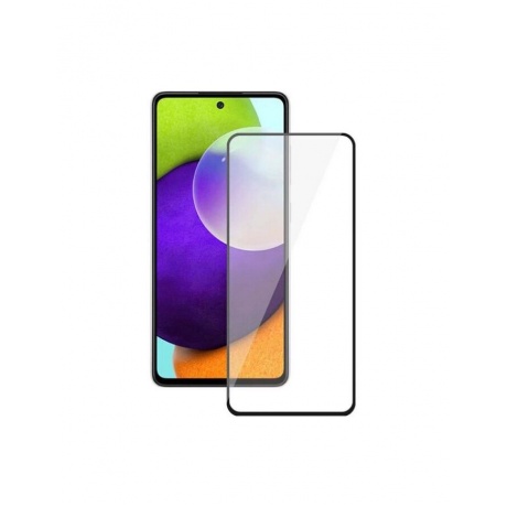 Стекло защитное Red Line для Samsung Galaxy A53 Full screen tempered glass FULL GLUE черный (на подложке) - фото 1