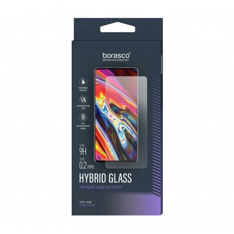 Защитное стекло Hybrid Glass для ITEL A60s