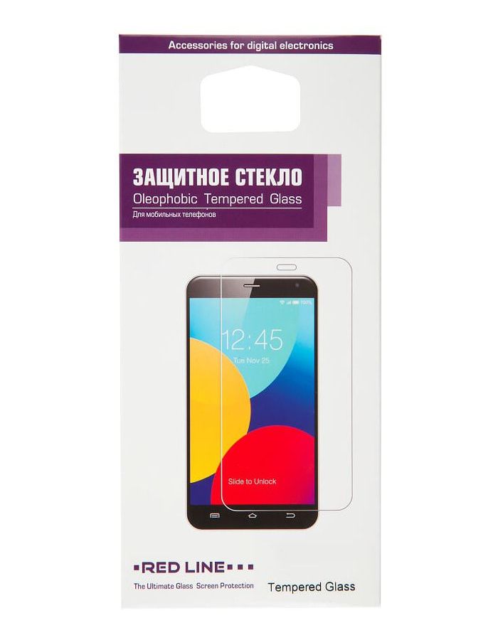 Стекло защитное Red Line для телефона Realme C33 2023 tempered glass УТ000037056