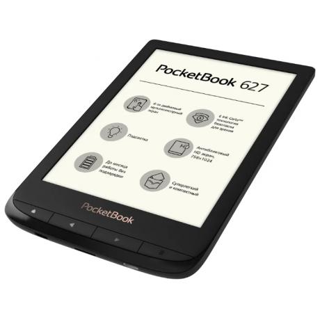Электронная книга PocketBook 627 Obsidian Black (PB627-H-RU) - фото 8