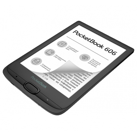 Электронная книга PocketBook 606 Black (PB606-E-RU) - фото 4