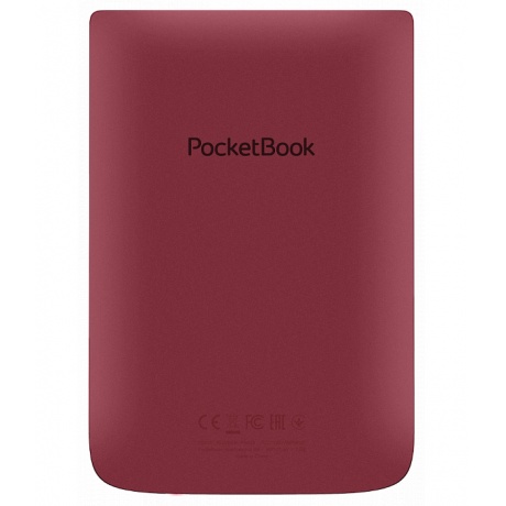 Электронная книга PocketBook 628 Ruby Red (PB628-R-RU) - фото 1