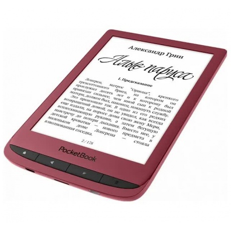 Электронная книга PocketBook 628 Ruby Red (PB628-R-RU) - фото 3